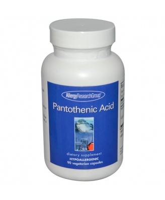 Pantothenic Acid 90 Veggie Caps - Allergy Research Group