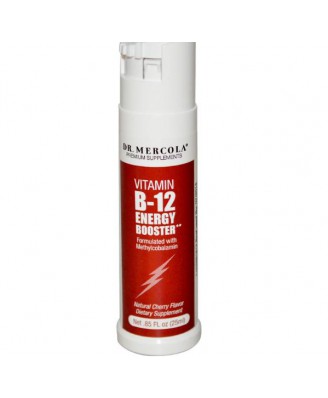 Vitamin B12 Energie-Booster - natürliche Cherry Flavor,.85 fl oz (25 ml) - Dr. Mercola