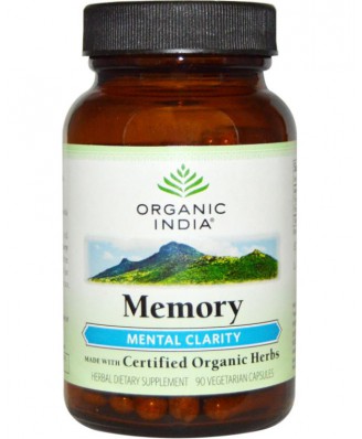 Memory - Mental Clarity (90 Veggie Caps) - Organic India