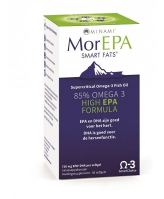 MorEPA Smart Fats (60 Capsules) - Minami