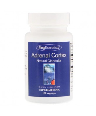 Adrenal Cortex Natural Glandular 100 Vegicaps - Allergy Research Group