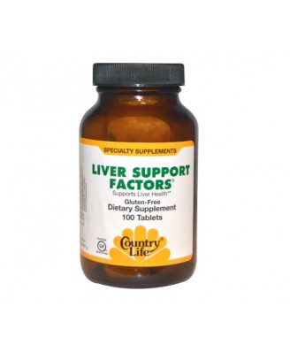 Country Life, Liver Support Factors, 100 Tablets