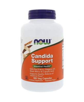Candida Support (180 Veggie Caps) - Now Foods