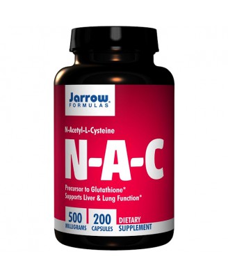 N-A-C N-Acetyl-L-Cysteine 500 mg (200 Capsules) - Jarrow Formulas