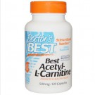 Acetyl-L-Carnitine 500 mg (120 Veggie Caps ) - Doctor's Best