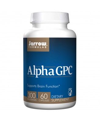 Jarrow Formulas, Alpha GPC 300, 300 mg, 60 Veggie Caps