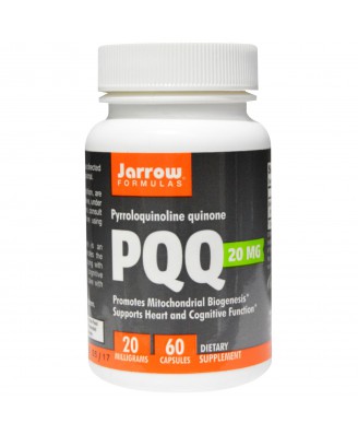 Jarrow Formulas, PQQ (Pyrroloquinoline Quinone), 20 mg, 60 Capsules