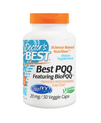 Doctor's Best, beste PQQ, 20 mg, 30 Veggie Caps