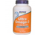Ultra Omega-3 500 EPA/250 DHA (180 Kapseln) - Now Foods