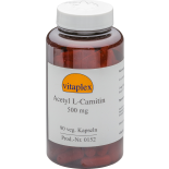 Acetyl L-Carnitin 500 mg  (90 vegetarian capsules) - Vitaplex