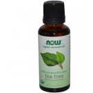 Now Foods, Organic Essential Oils, Tea Tree, 1 fl oz (30 ml)