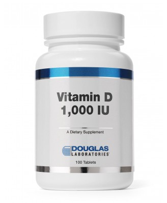Douglas Laboratories, Vitamin D 1000 IU (100 Tabletten)