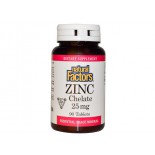 Zinc Chelate 25 mg (90 Tablets) - Natural Factors