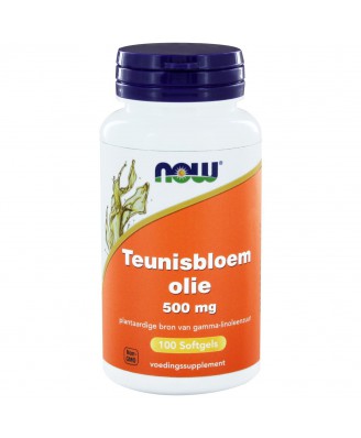 Teunisbloemolie 500 mg (100 softgels) - NOW Foods