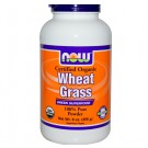 Certified Organic Wheat Grass (255 Gram) - Now Foods