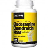 Glucosamine + Chondroitin + MSM Combination (120 Capsules) - Jarrow Formulas