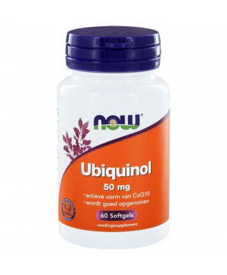 Ubiquinol 50 mg (60 softgels) - NOW Foods