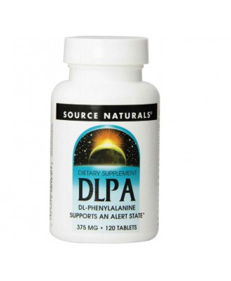 Source Naturals, DLPA, 375 mg, 120 Tabletten
