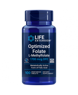Life Extension, optimiert Folat (L-methylfolat), 1000 Mcg, 100 Veggie Caps
