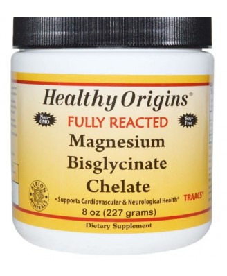 Magnesium Bisglycinate Chelate - (227 g) - Healthy Origins