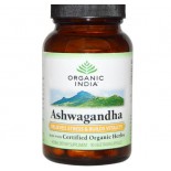 Organic India, organisch, Ashwagandha, 90 Veggie Caps