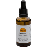 Vitamin D3 liquid, 1000 IE (50 ml, ca. 1.350 drops) - Vitaplex