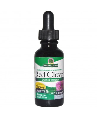 Red Clover, Alcohol-Free, 2000 mg (30 ml) - Nature's Answer