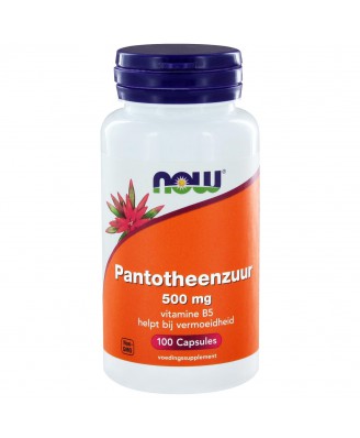 Pantotheenzuur 500 mg (B5) (100 caps) - NOW Foods
