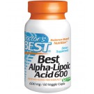 Doctor's Best, besten Alpha-Liponsäure 600 mg, 60 Veggie Caps
