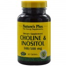 Choline & Inositol 500/500 mg (60 Tablets) - Nature's Plus