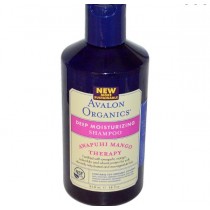 Avalon Organics, Tiefe feuchtigkeitsspendende Shampoo, Awapuhi Mango Therapie, 14 fl oz (414 ml)