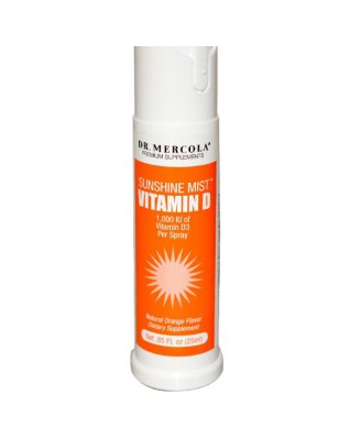 Sunshine Mist - Vitamin D Natural Orange Flavor (25 ml) - Dr. Mercola