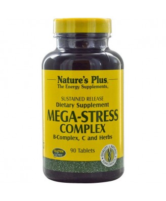 Mega-Stress Complex (90 Tablets) - Nature's Plus