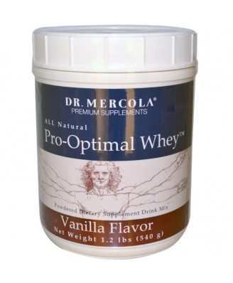 Pro-Optimal Whey Vanilla Flavor (540 Gram) - Dr. Mercola